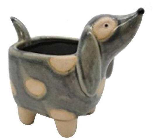 Spotted Dog Planter