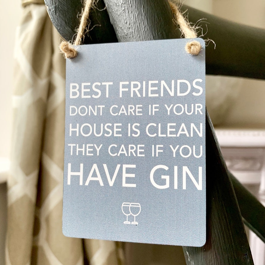 Best Friends Gin Sign