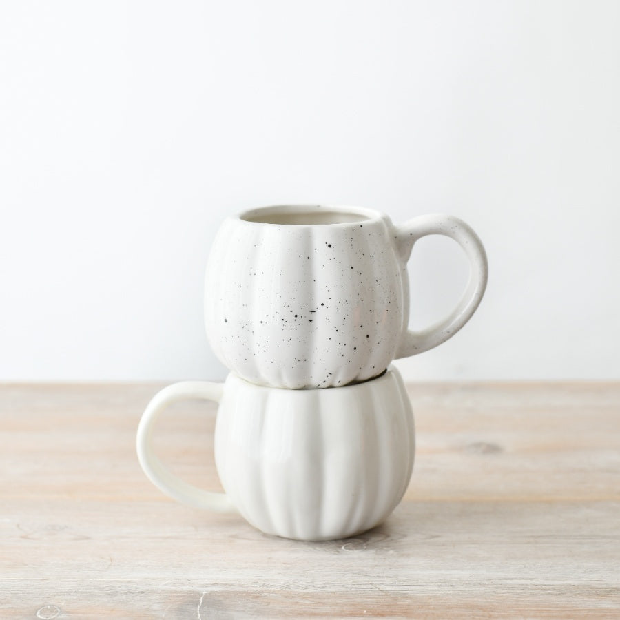 White Pumpkin Mug