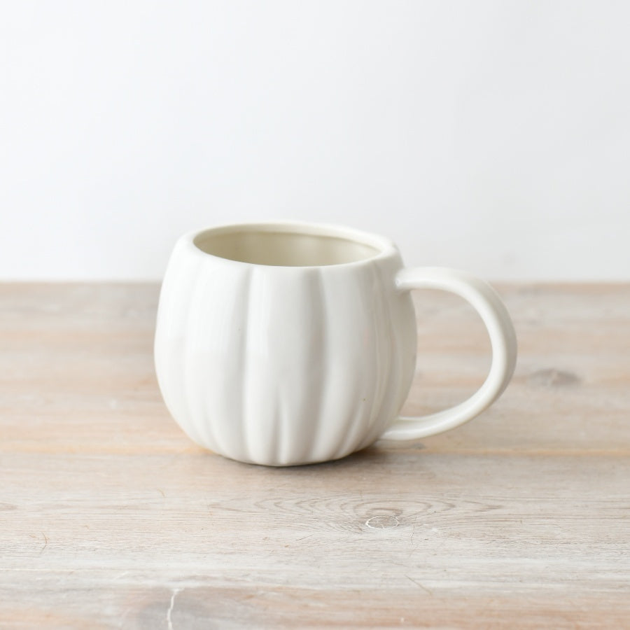 White Pumpkin Mug