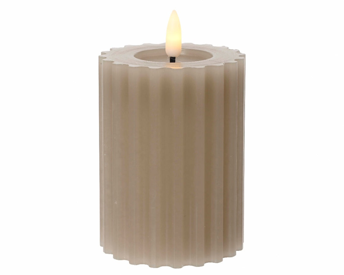 Natural Wax Look LED Candle