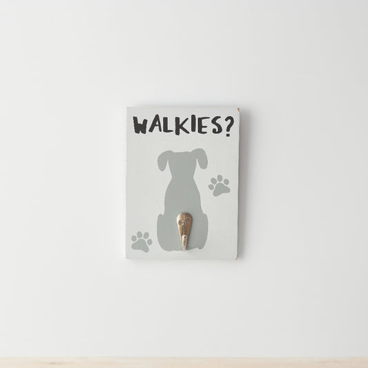 Walkies Dog Hook Sign