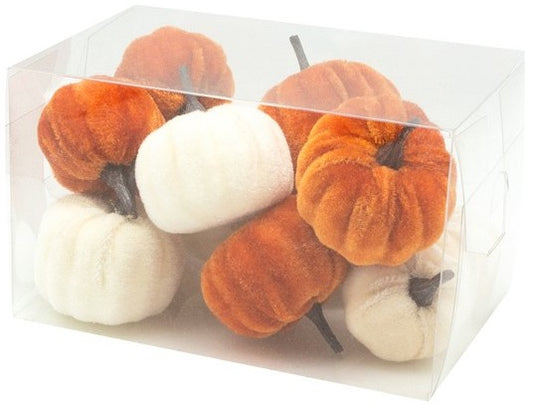 Orange & White Set of Pumpkins