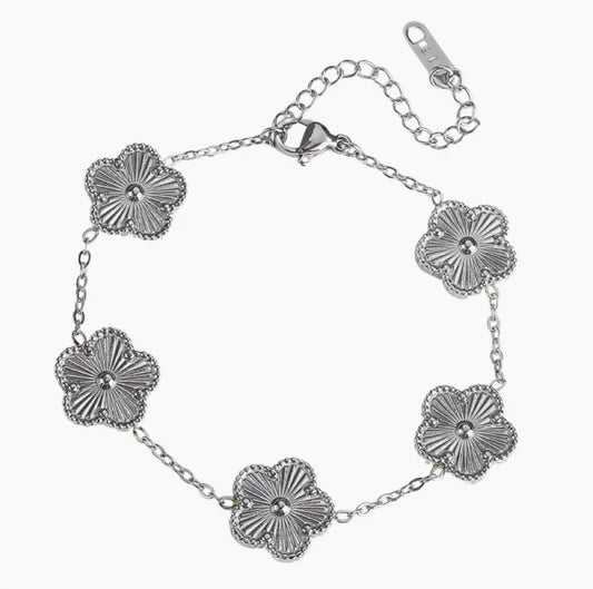 Clover Bracelet Silver