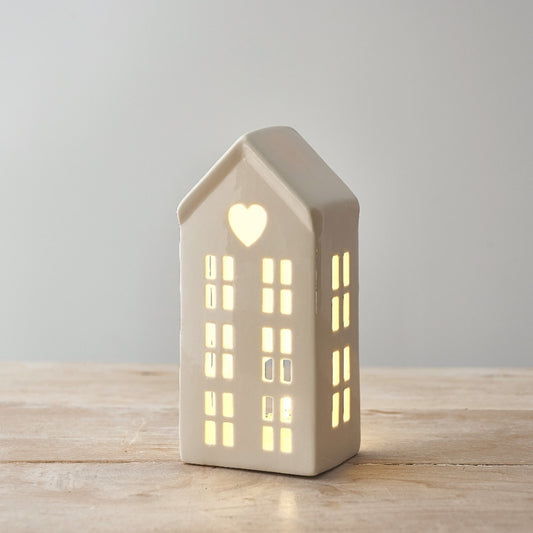 Dainty White Led House