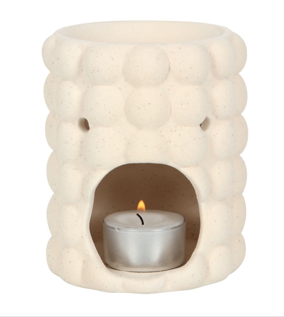 Cream Bubble Wax Warmer