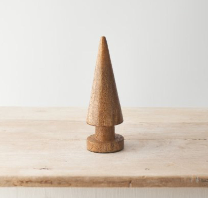 Natural Wooden Cone Tree