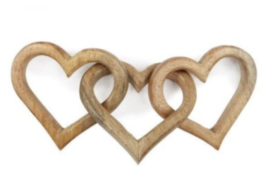 Wooden Heart Chains