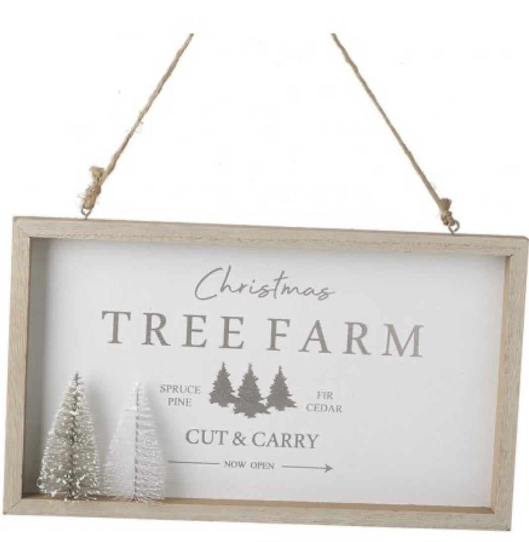 Christmas Tree Farm Plaque