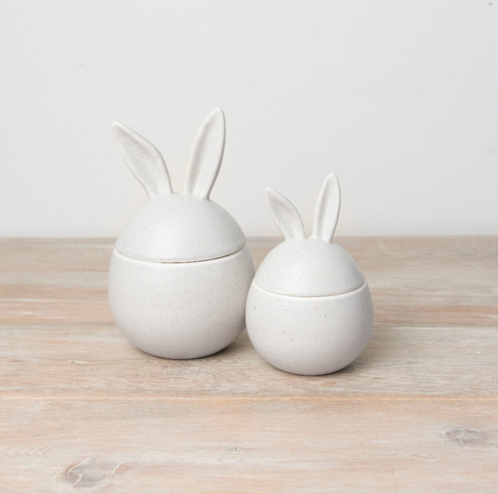 Speckled Bunny Pot