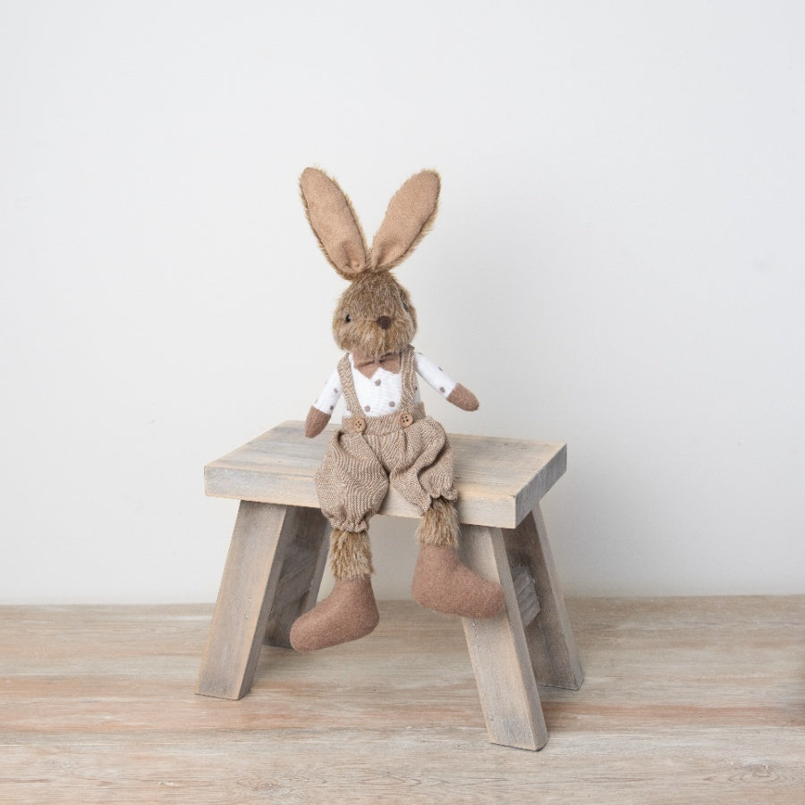 Boy Sitting Bunny