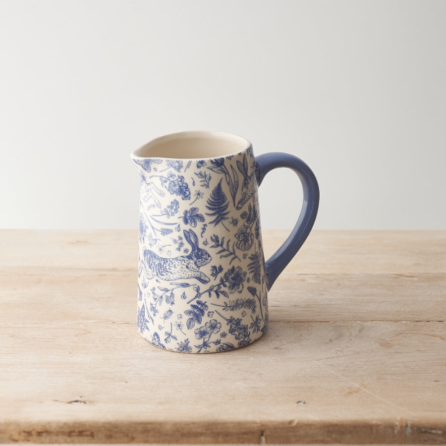 Blue Hare Jug