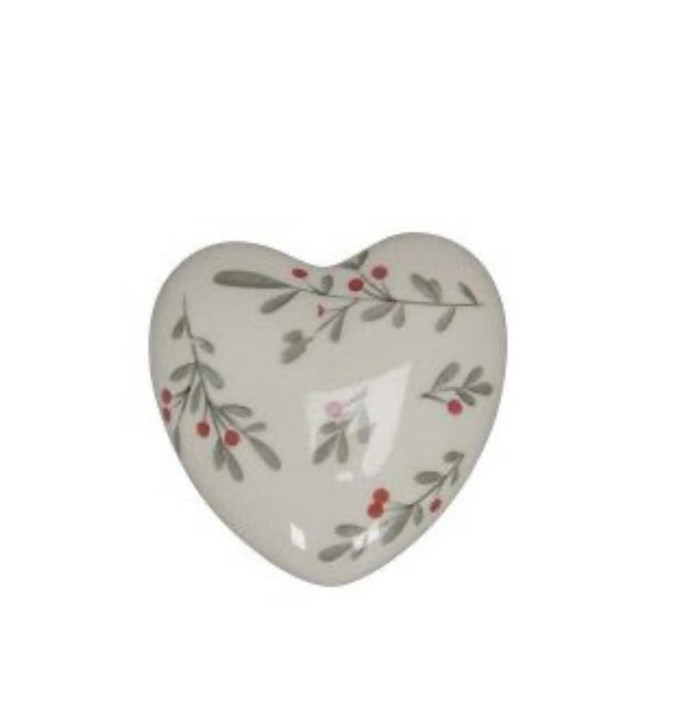 Berry Ceramic Heart