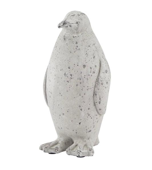 Grey Stone Effect Peter Penguin