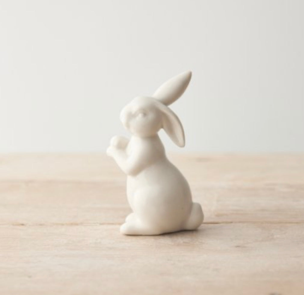 White Porcelain Bunny