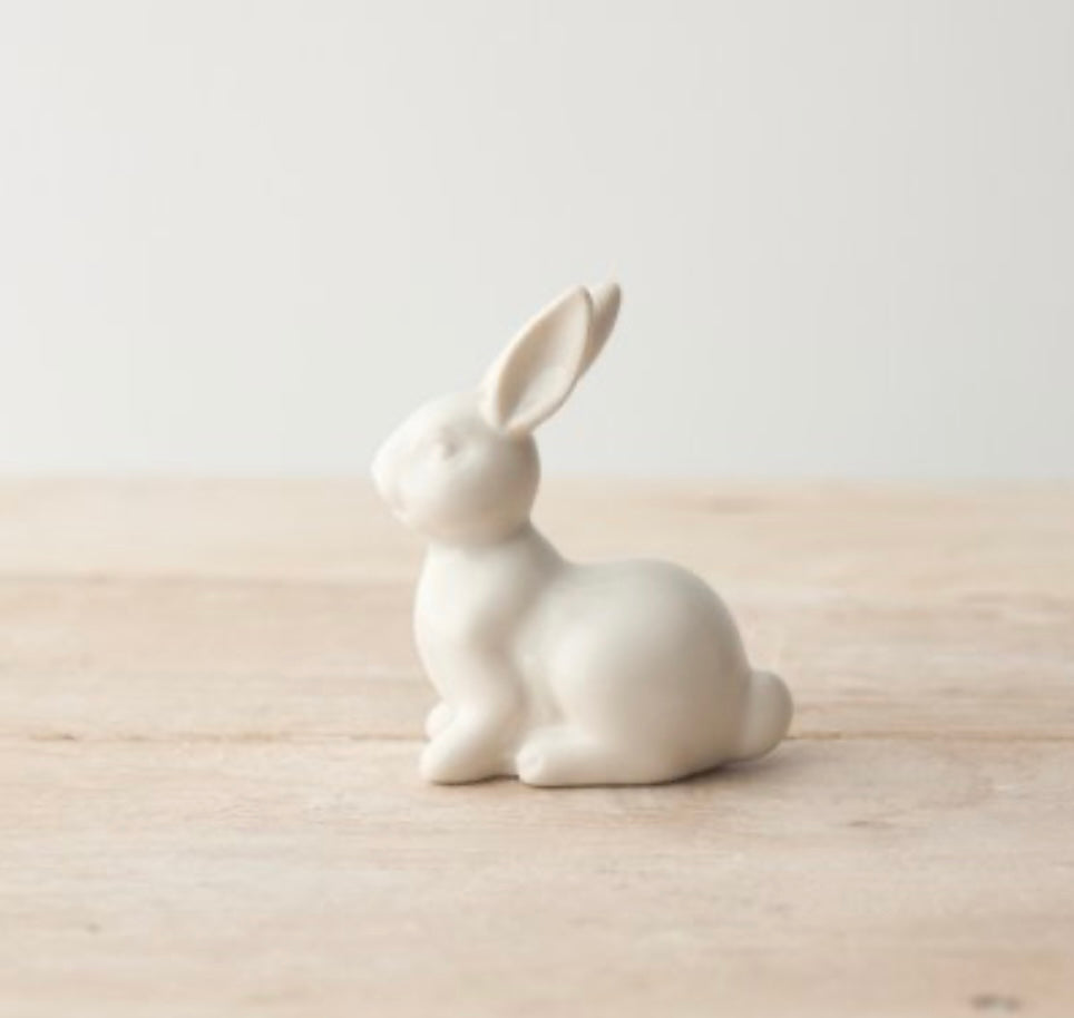 White Porcelain Bunny