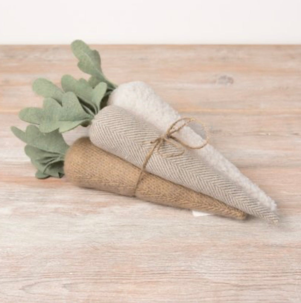 Fabric Carrot Bundle