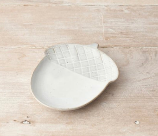 Ceramic Acorn Dish