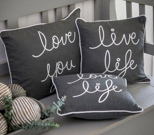 Live, Love, Life Cushions